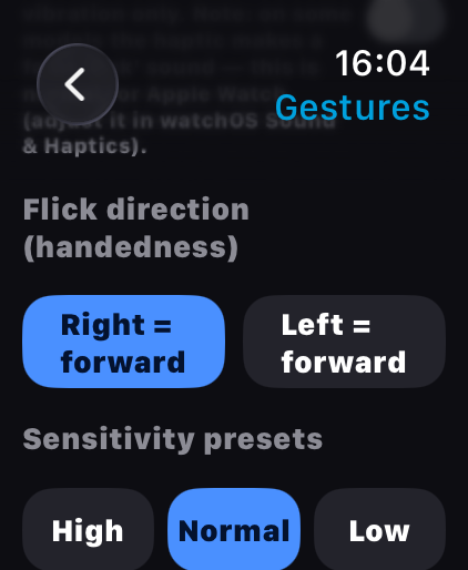 PreGuru on Apple Watch